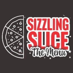 Sizzling Slice logo.